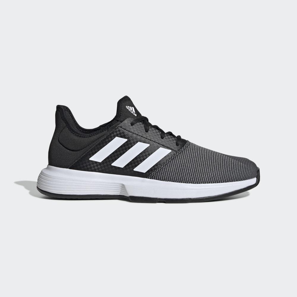 Pantofi Tenis Adidas GameCourt multicourt Barbati Romania - Negrii/Albi/Gri EG2009